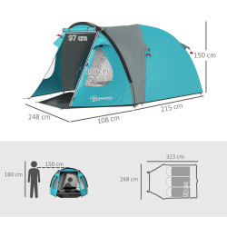 Cort Outsunny A20-481V00LB (Blue/Grey) Thumb