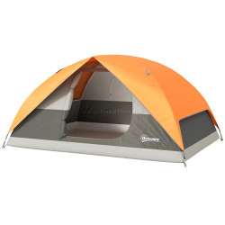 Палатка Outsunny A20-485V00OG (Orange/Grey)