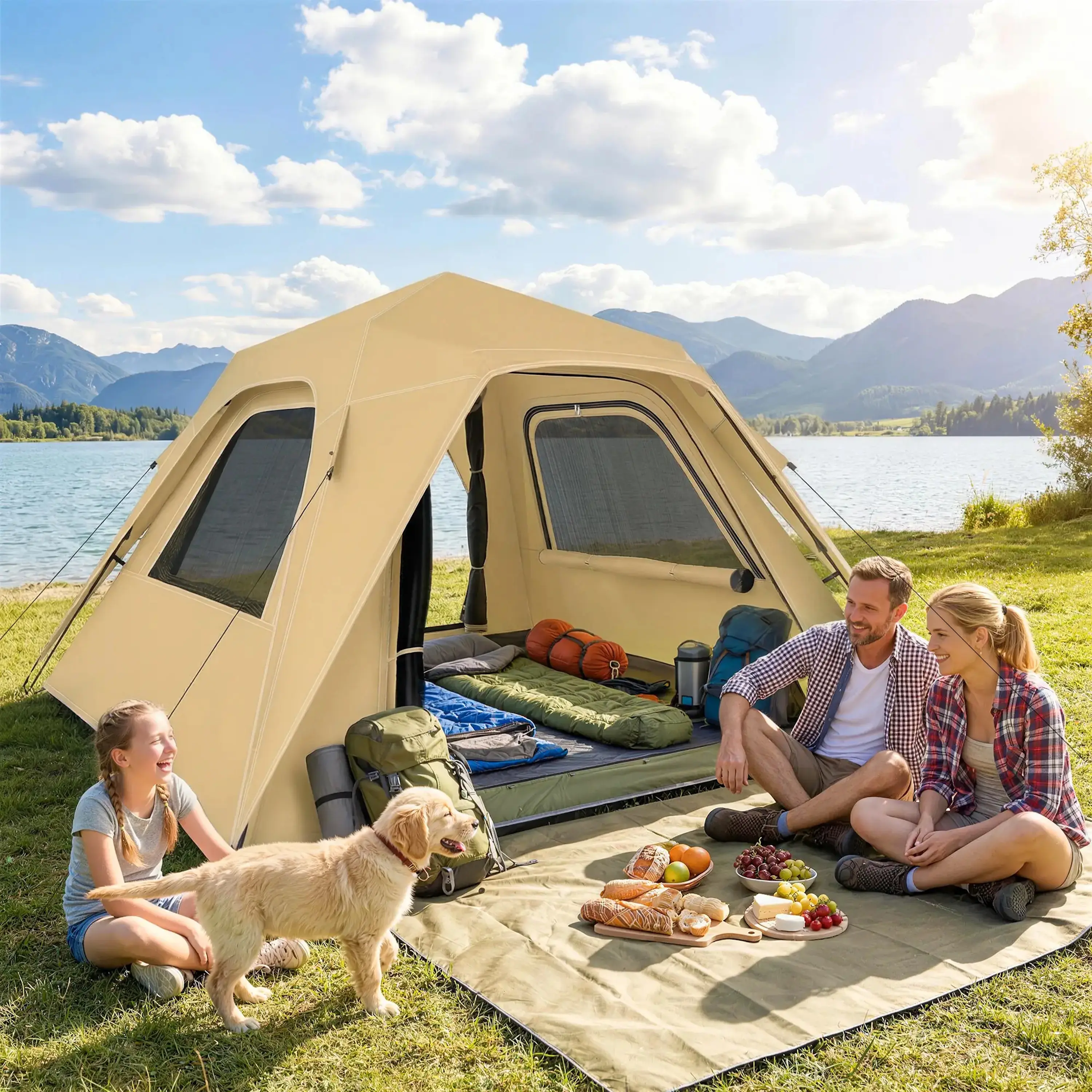 Cort Outsunny A20-570V00KK (Beige) - 3