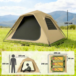 Cort Outsunny A20-570V00KK (Beige) Thumb
