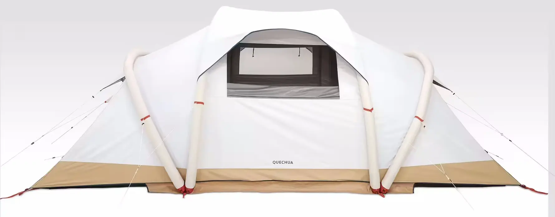 Палатка Quechua Air Seconds 4.2 Fresh&Black (Beige/White) - 4