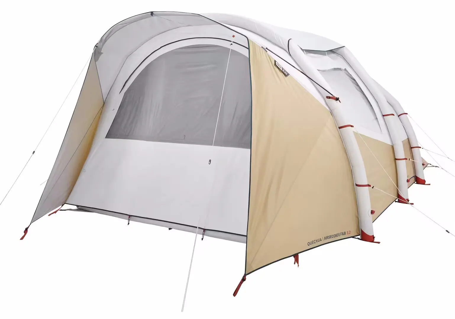 Палатка Quechua Air Seconds 5.2 Fresh&Black (Beige/White) - 2