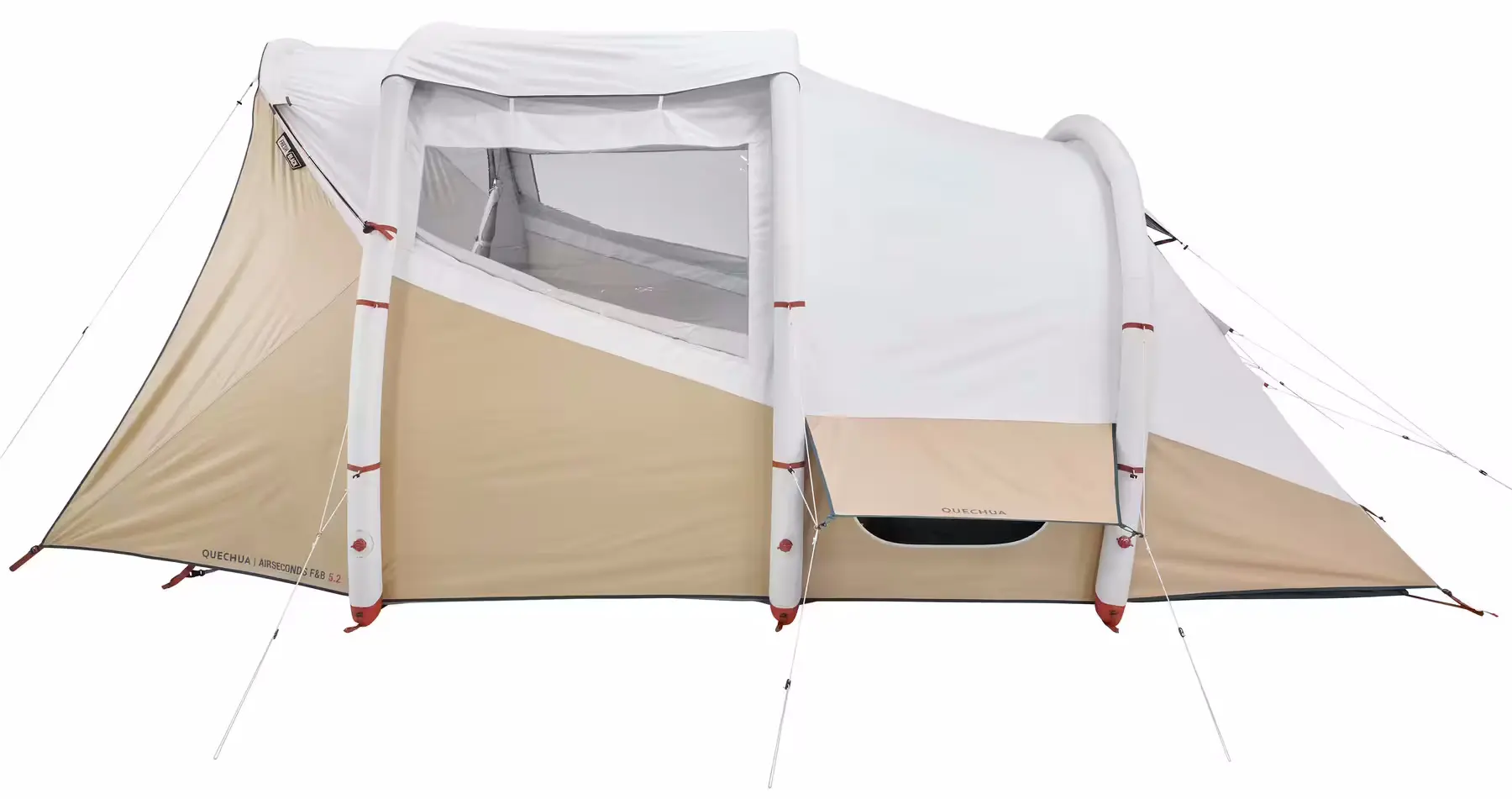 Палатка Quechua Air Seconds 5.2 Fresh&Black (Beige/White) - 4