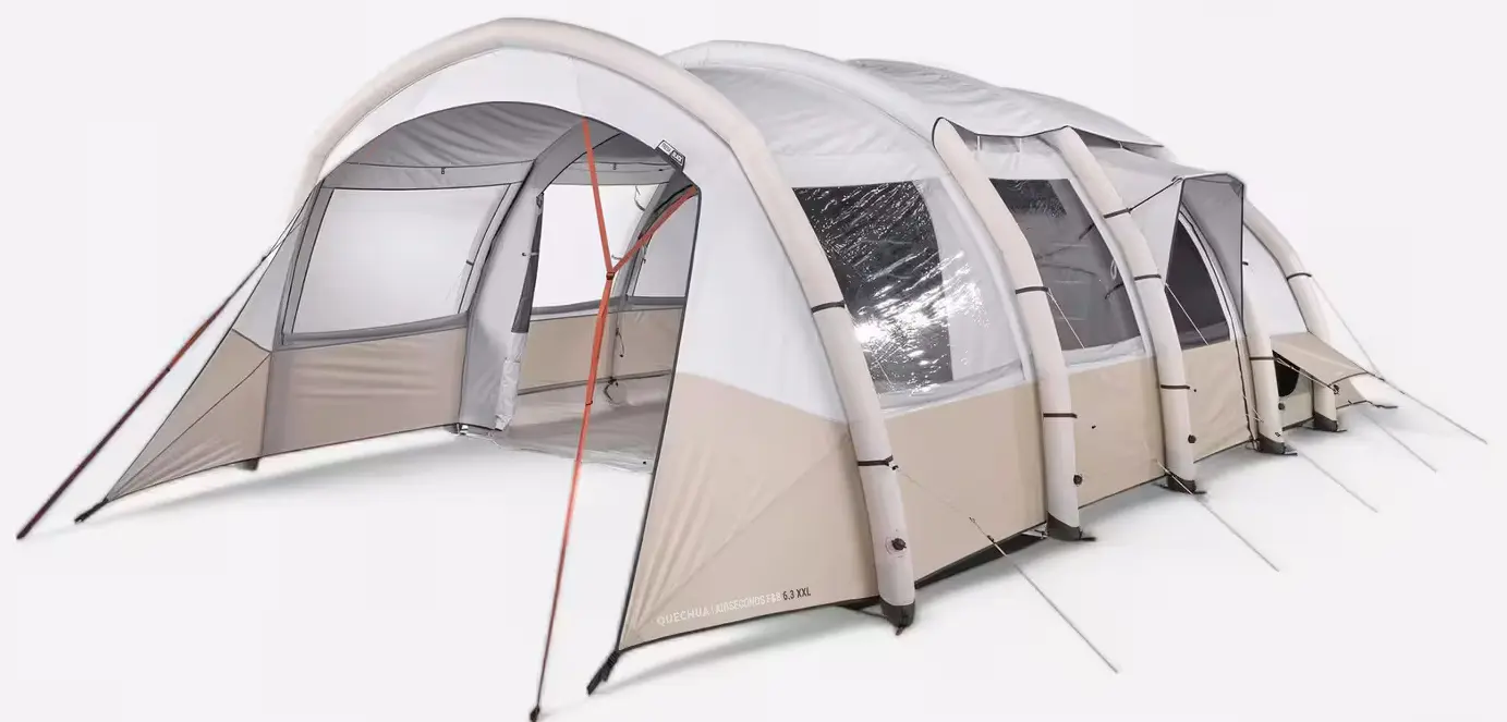 Палатка Quechua Air Seconds 6.3 Fresh&Black XXL (Beige/White) - 2