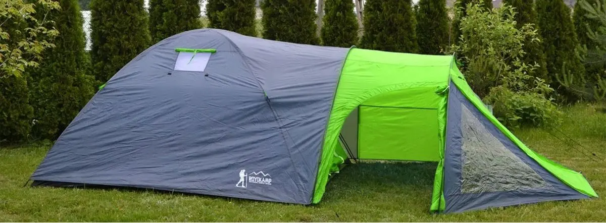 Палатка Royokamp 1000411 (Grey/Green)