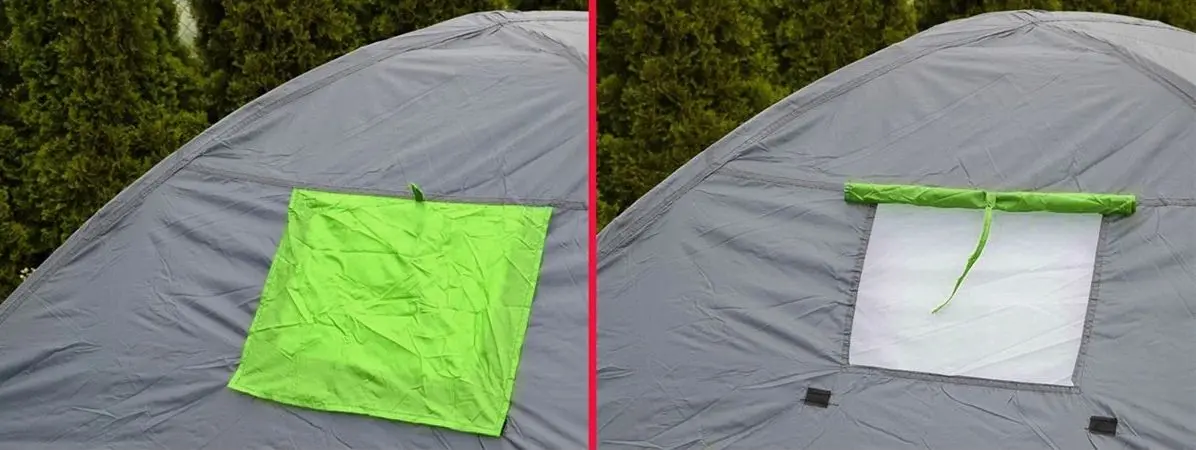 Палатка Royokamp 1000411 (Grey/Green)