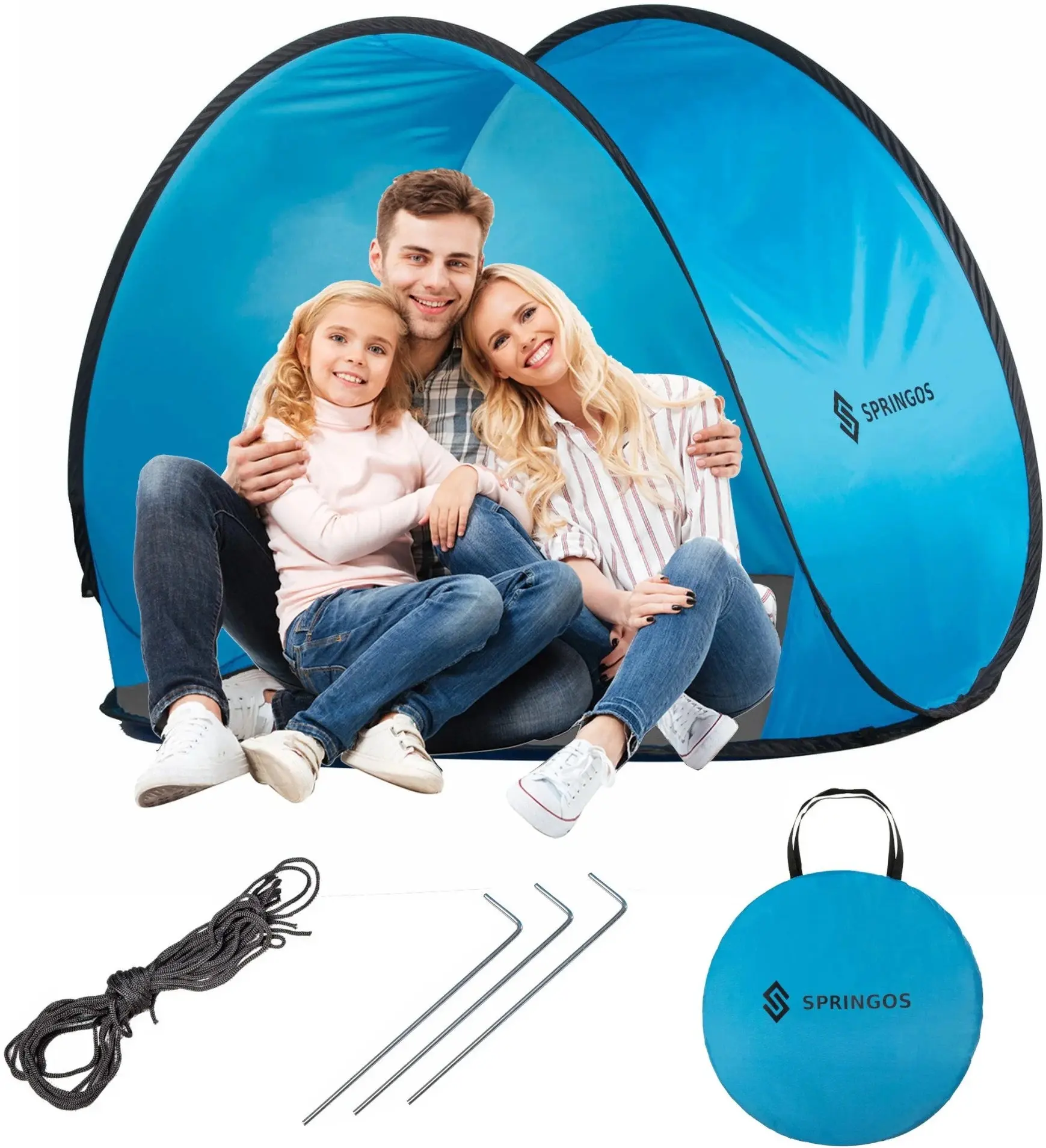 Палатка Springos Dakota PT002 (Blue) - 7