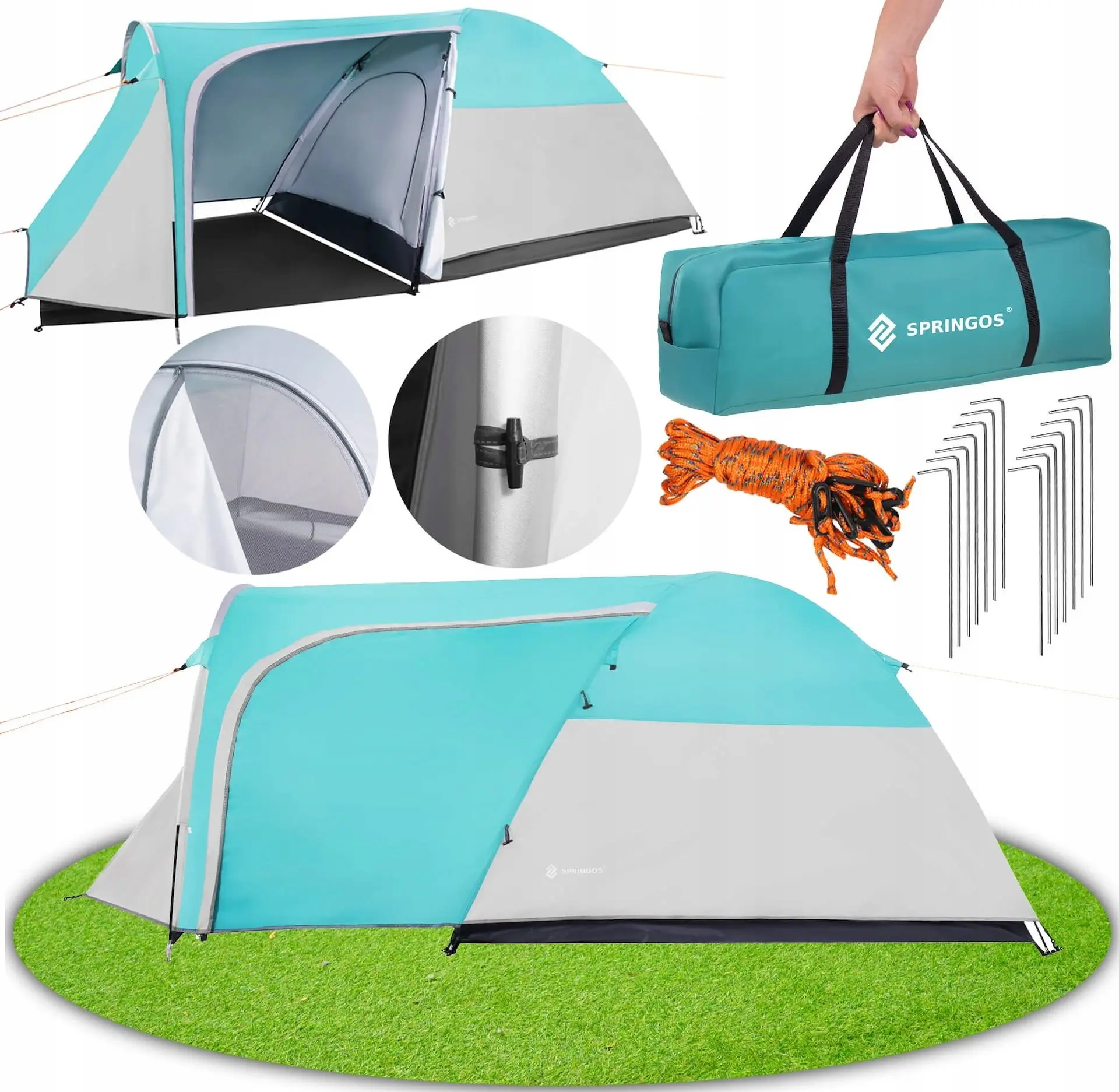 Cort Springos PT029 (Light Blue/Grey) - 6