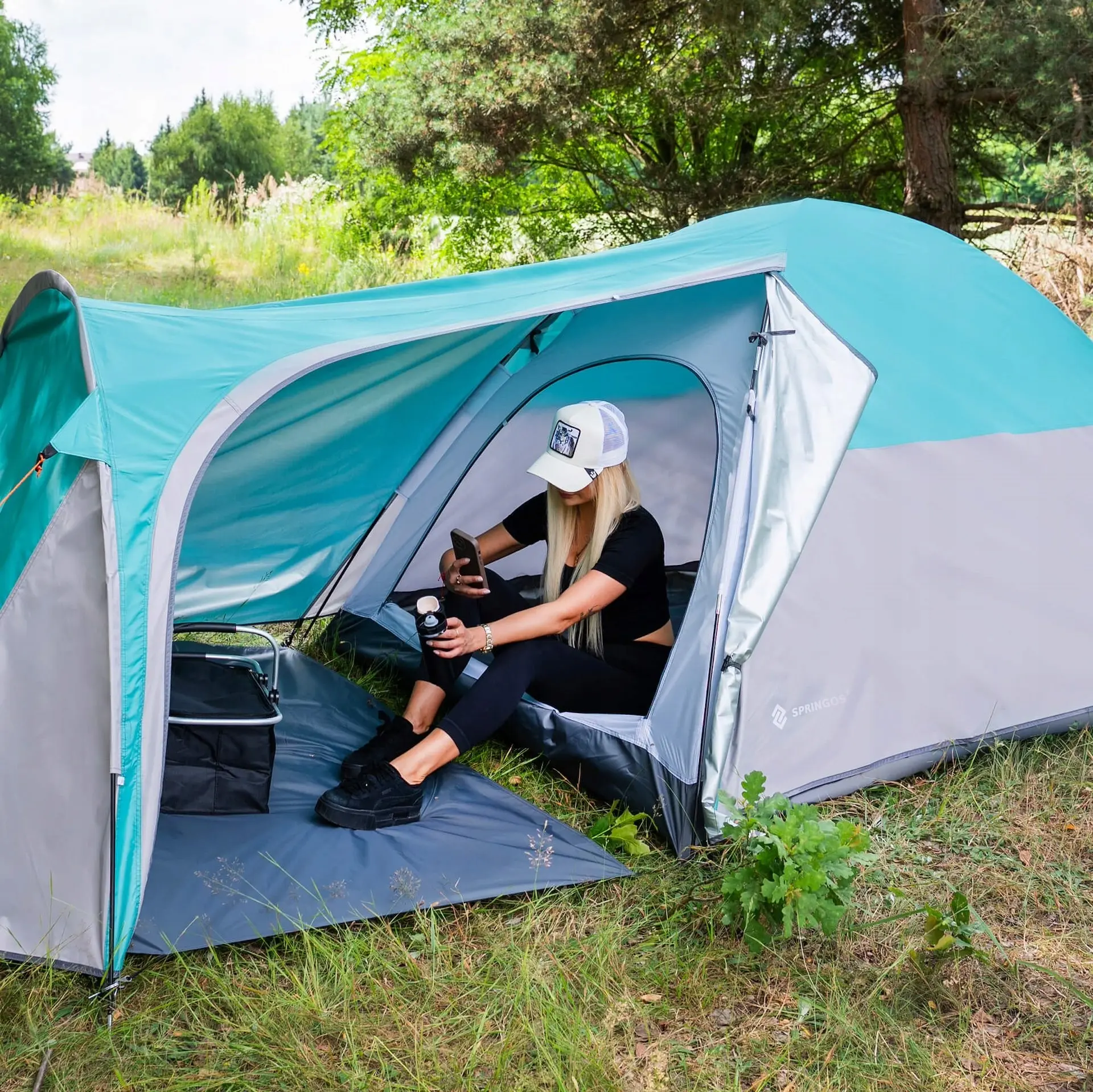 Cort Springos PT029 (Light Blue/Grey) - 10