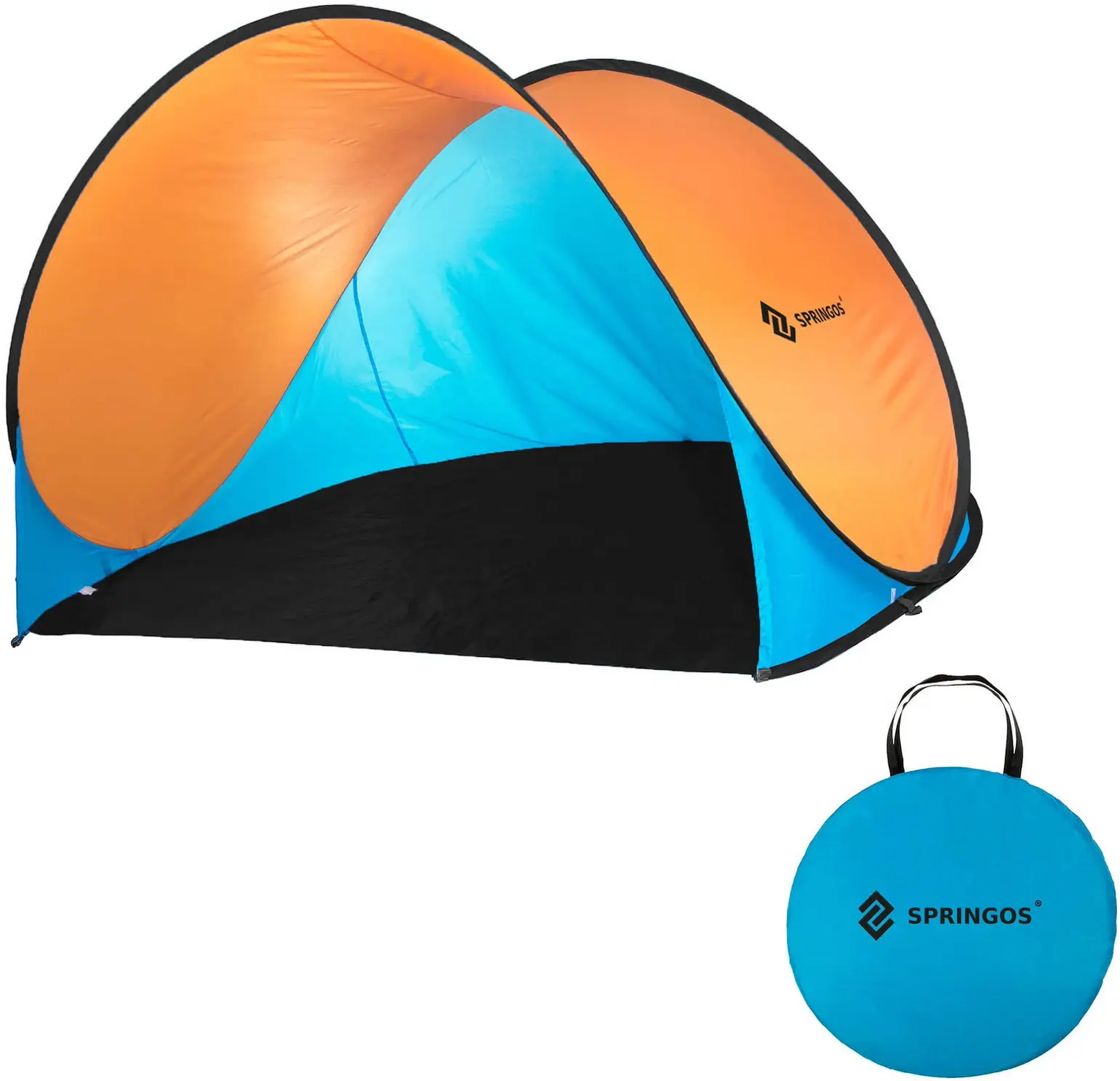 Палатка Springos Texas PT003 (Orange/Blue) - 5