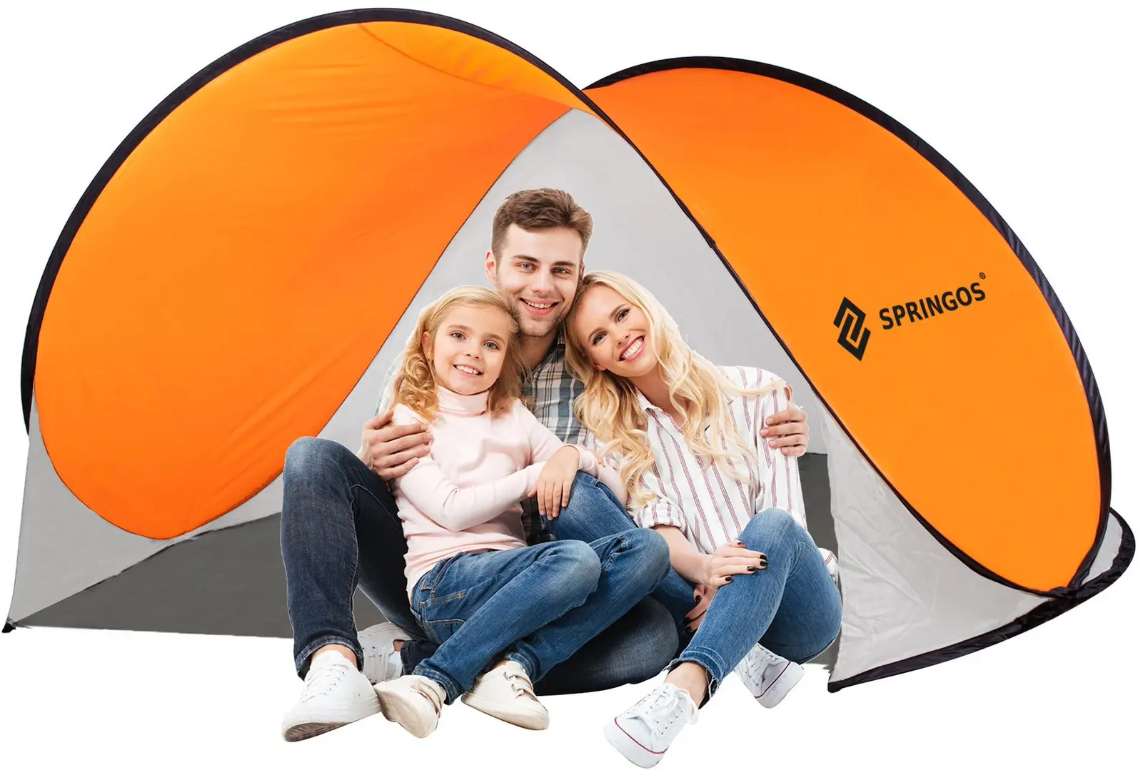 Палатка Springos Texas PT004 (Orange/Gray) - 2
