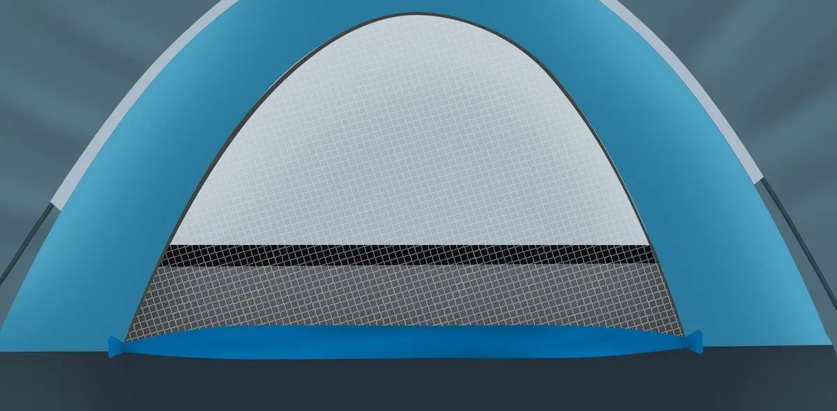 Палатка Trizand 12572 (Grey/Blue) - 4