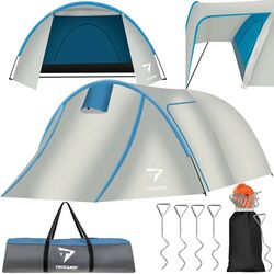 Палатка Trizand 12572 (Grey/Blue) Thumb