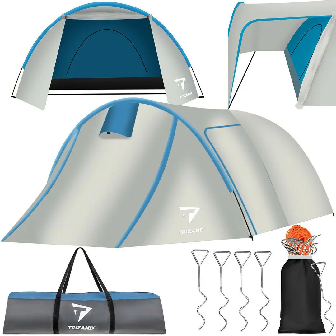 Палатка Trizand 12572 (Grey/Blue) - 7