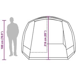 Cort auto VidaXL 4009509 (Green) Thumb