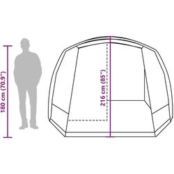 Cort auto VidaXL 4009510 (Blue) Thumb