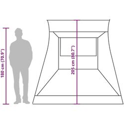 Автомобильная палатка VidaXL 4009525 (Green) Thumb