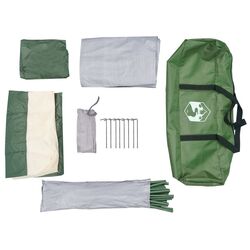 Cort dus-toaleta VidaXL 94424 (Green) Thumb