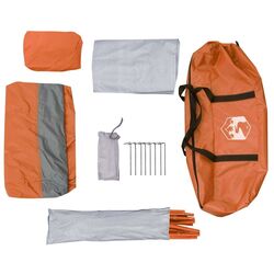 Cort dus-toaleta VidaXL 94426 (Orange) Thumb