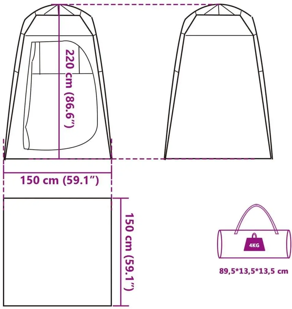Cort VidaXL 4004140 (Green)