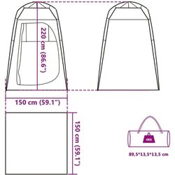 Cort VidaXL 4004141 (Blue) Thumb