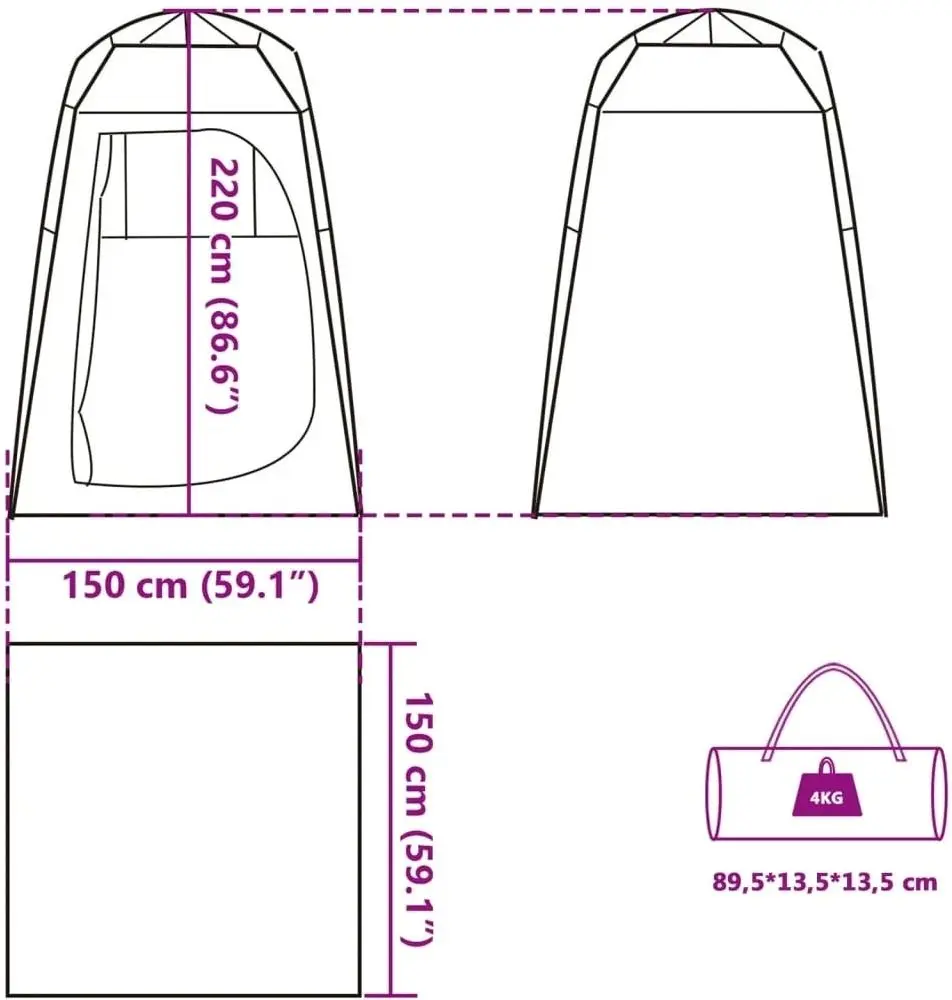Cort VidaXL 4004141 (Blue)