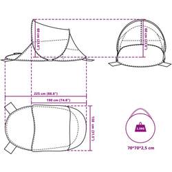 Cort VidaXL 4004150 (Green) Thumb
