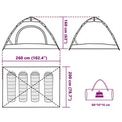 Cort VidaXL 4004169 (Green) Thumb