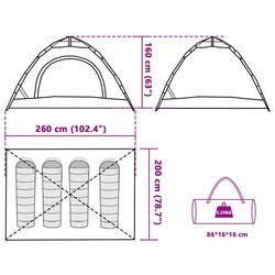 Cort VidaXL 4004170 (Blue) Thumb