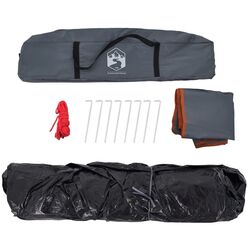 Cort VidaXL 4004183 (Grey/Orange) Thumb