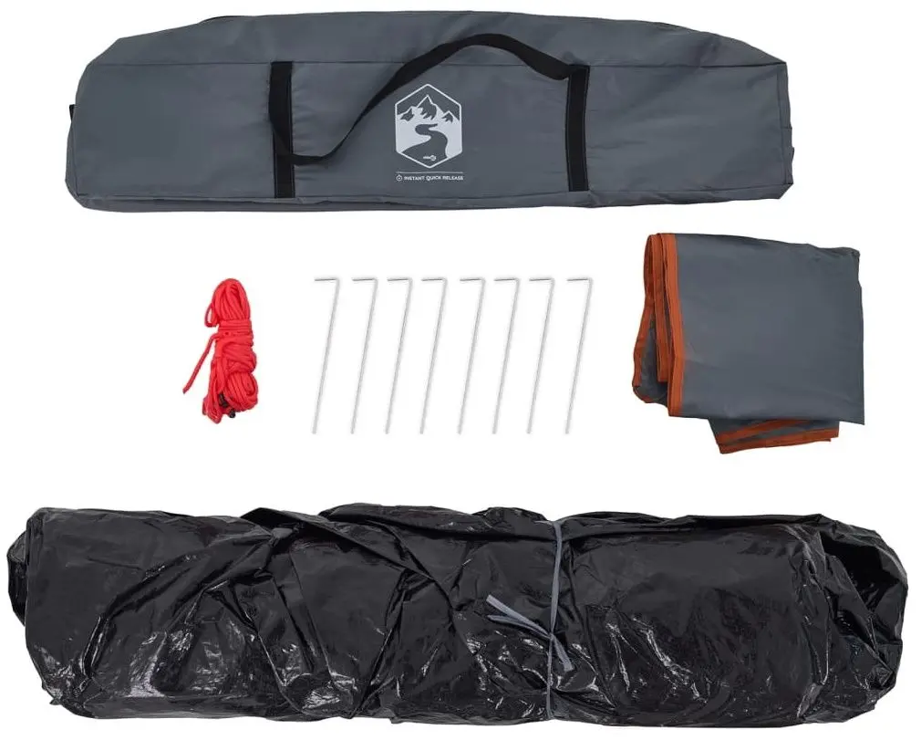 Cort VidaXL 4004183 (Grey/Orange)