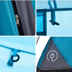 Cort VidaXL 4004214 (Grey/Blue) Thumb