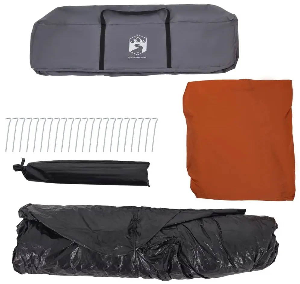 Cort VidaXL 4004215 (Grey/Orange)