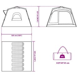 Палатка VidaXL 4004216 (Green) Thumb