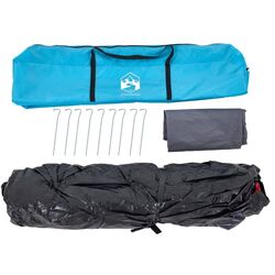 Cort VidaXL 4004234 (Grey/Blue) Thumb