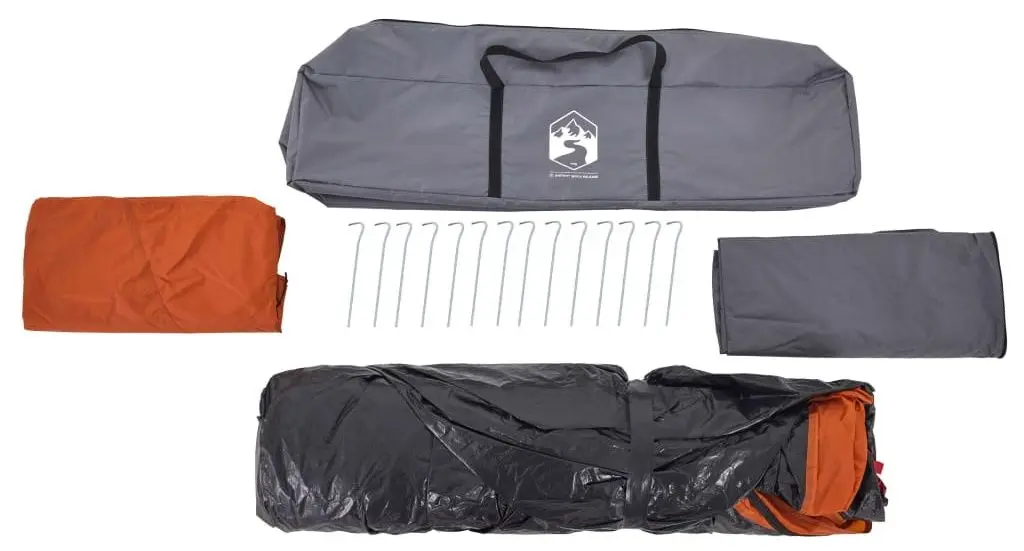 Cort VidaXL 4004238 (Grey/Orange)