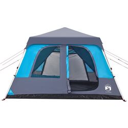 Палатка VidaXL 4004240 (Grey/Blue) Thumb