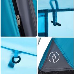 Палатка VidaXL 4004240 (Grey/Blue) Thumb