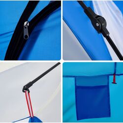 Cort VidaXL 4005314 (Azure Blue) Thumb