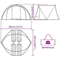 Cort VidaXL 4005318 (Brown) Thumb