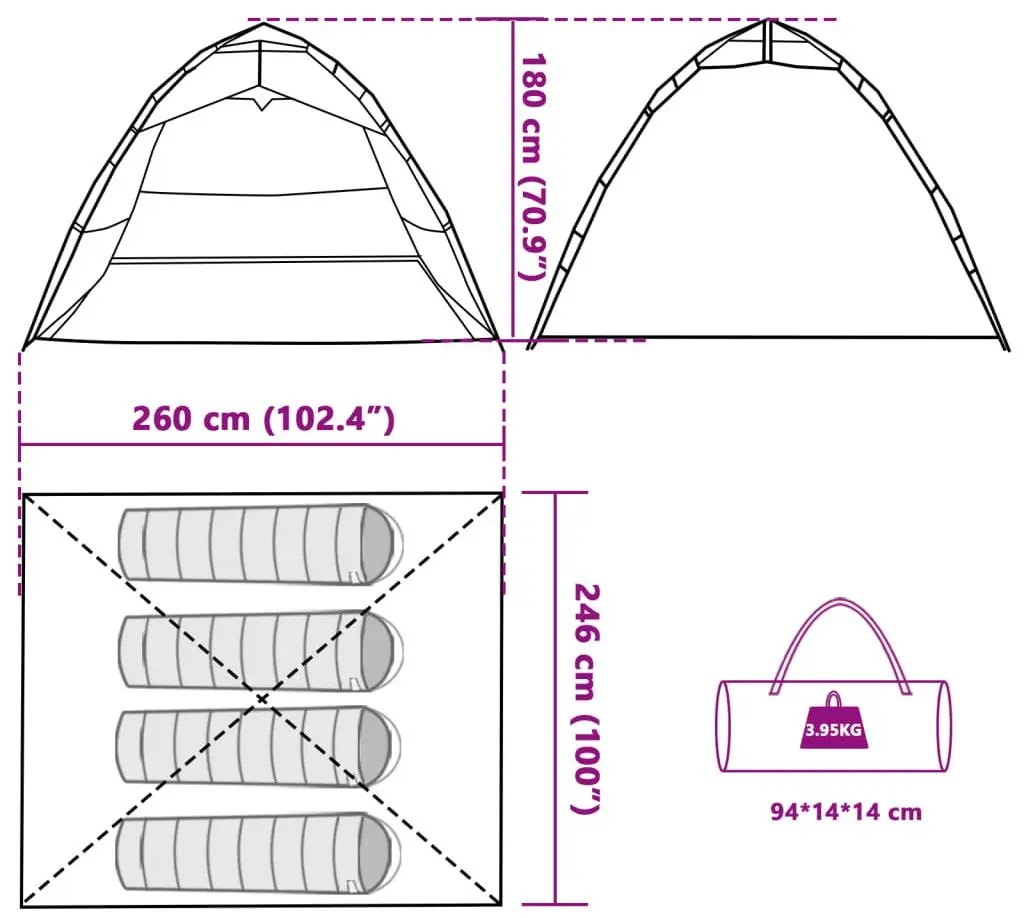 Cort VidaXL 4005324 (Brown)