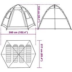 Cort VidaXL 4005334 (Orange/Grey) Thumb