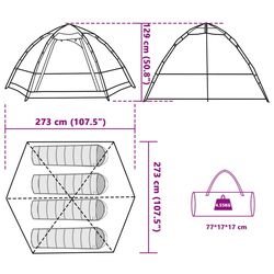 Cort VidaXL 4005336 (Blue) Thumb
