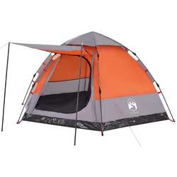 Палатка VidaXL 4005337 (Orange/Grey) Thumb