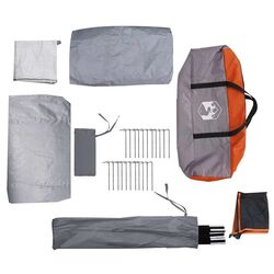 Палатка VidaXL 4009388 (Grey/Orange) Thumb