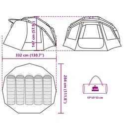 Палатка VidaXL 4009391 (Camouflage) Thumb