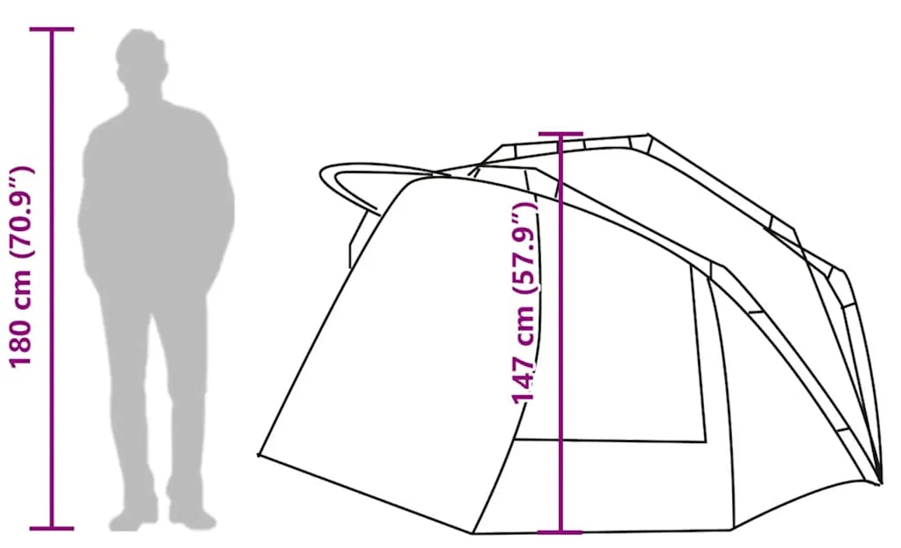 Палатка VidaXL 4009391 (Camouflage)