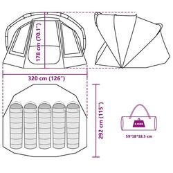 Палатка VidaXL 4009394 (Camouflage) Thumb