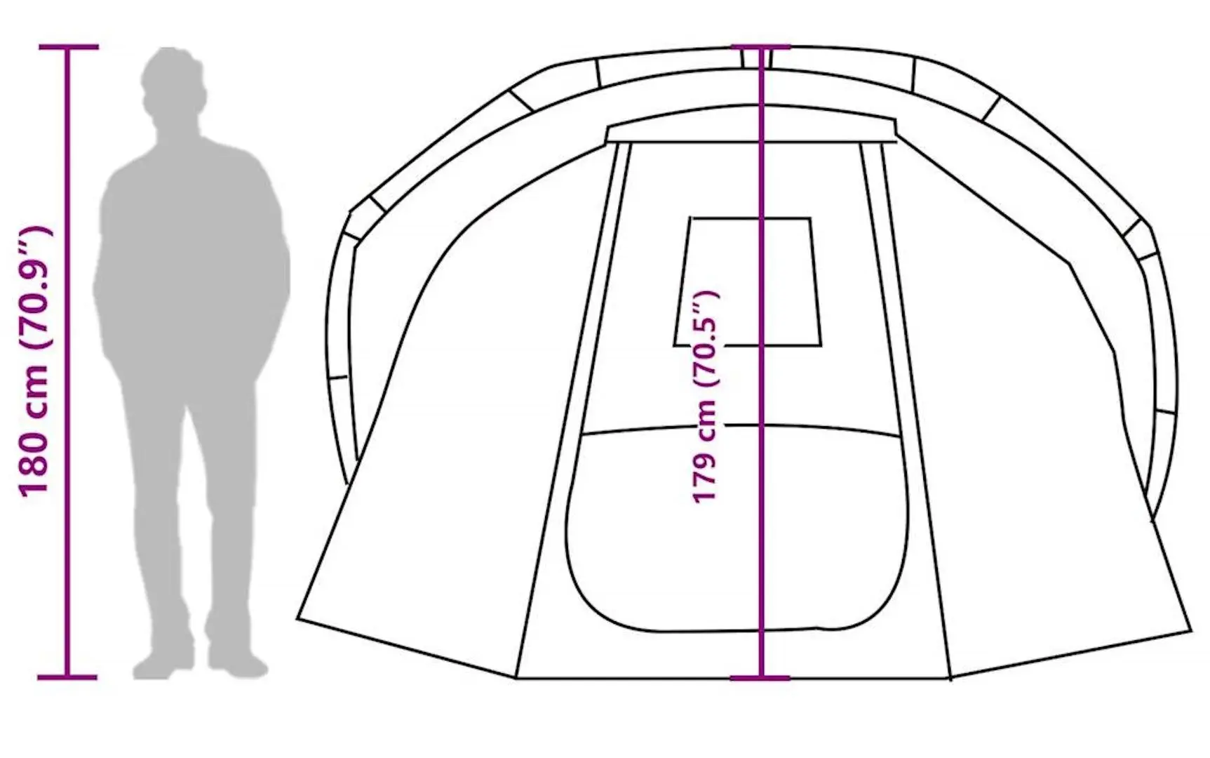Cort VidaXL 4009397 (Camouflage)
