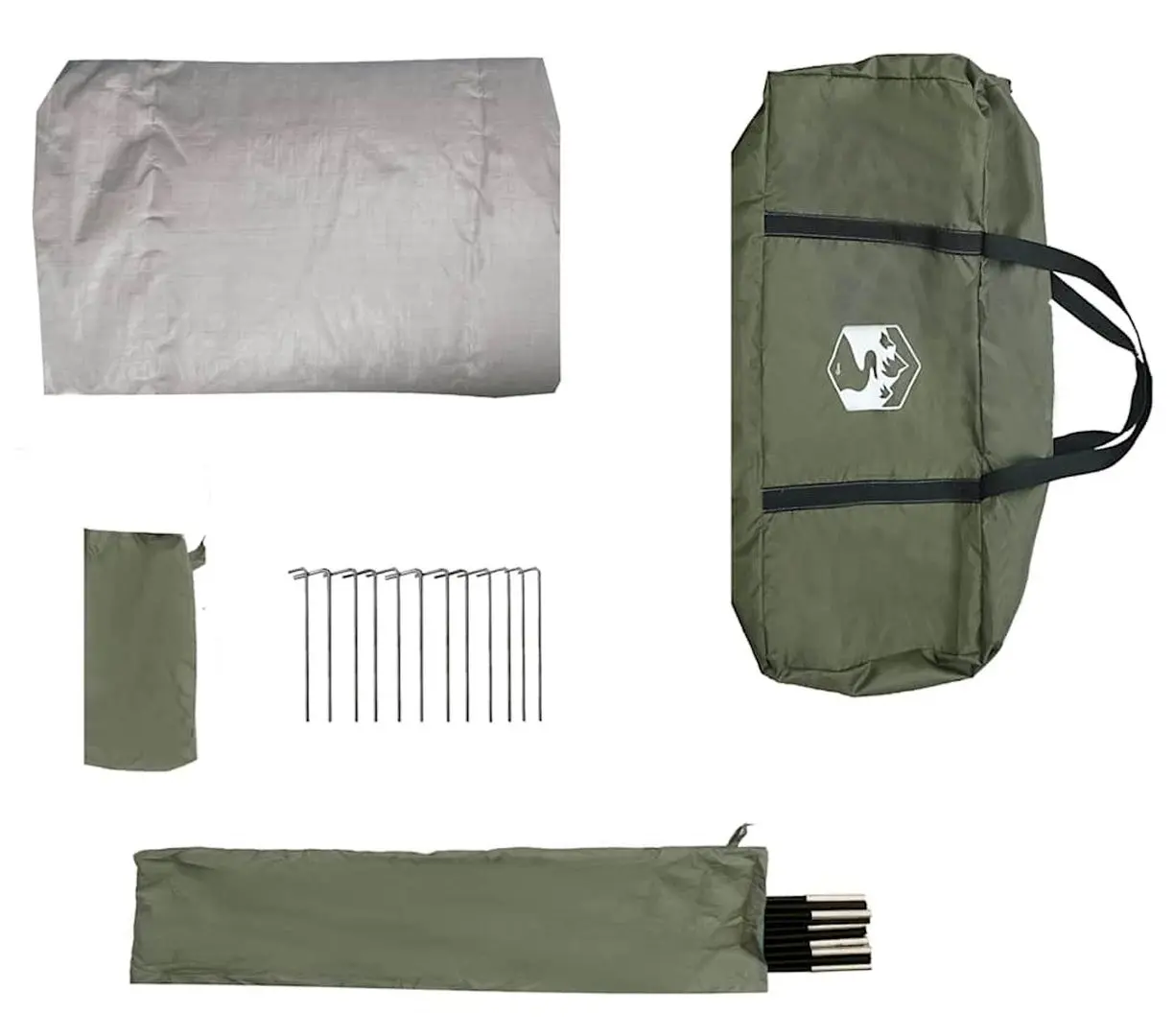 Палатка VidaXL 4009398 (Green Olive)